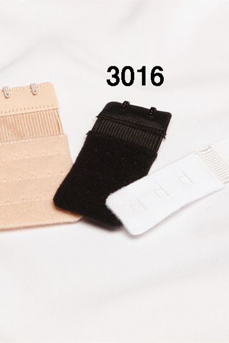 Anil 3016 underwear, accessory, 3 clasps for additional bra strap. White/black/beige - 2X3. (photo)